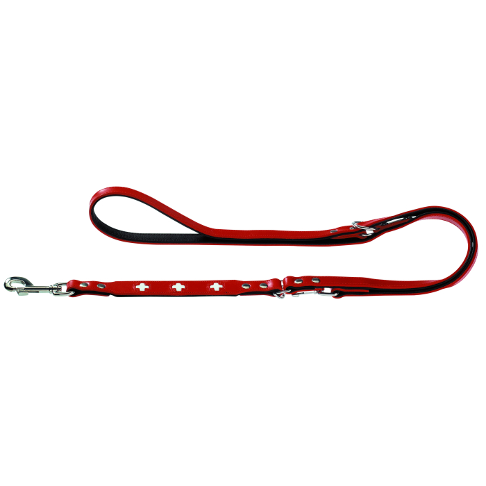 Leine Swiss, rot - 18 mm / 200 cm