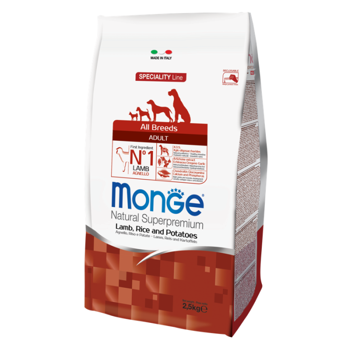 DE Monge Speciality Line Adult ALL BREEDS Monoprotein - Lamm | Trockenfutter 