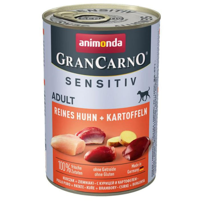 DE Animonda GranCarno, Adult Sensitive, Huhn + Kartoffeln | Nassfutter