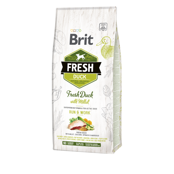Brit Fresh Dog - Active - Ente - Run & Work