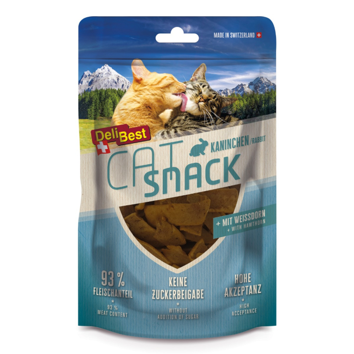 DeliBest Cat Snack Kaninchen, 45g | Katzensnack