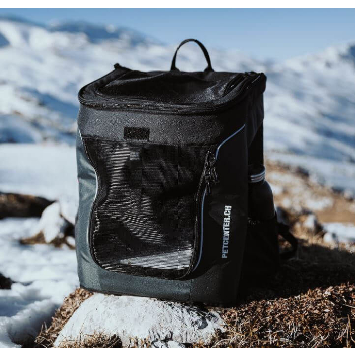 Deuter-petcenter.ch Hunderucksack schwarz-grau, 34x31x44cm