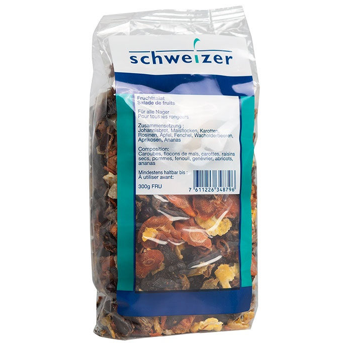 Fruchtsalat für Nager