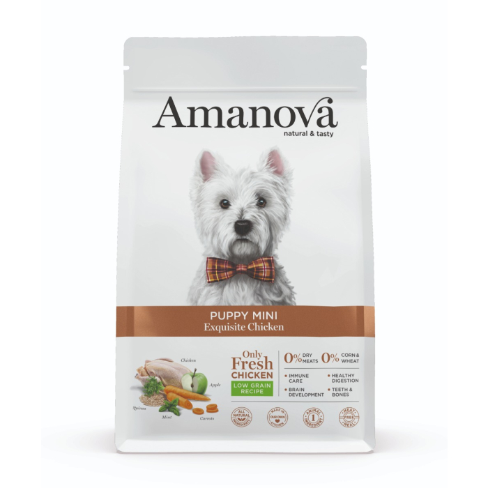 PV Amanova Puppy Mini - Exquisite Chicken Low Grain - Huhn