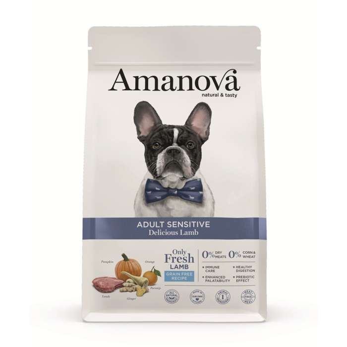 Amanova Dog Adult Sensitive - Delicious Lamb Grain Free - Lamm