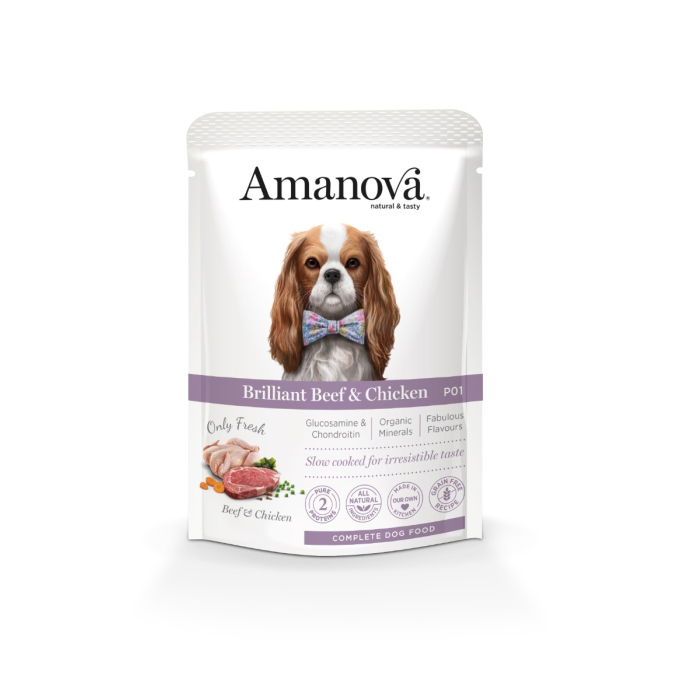PV Amanova Dog Adult - Brilliant Beef & Chicken Grain Free - Rind & Huhn