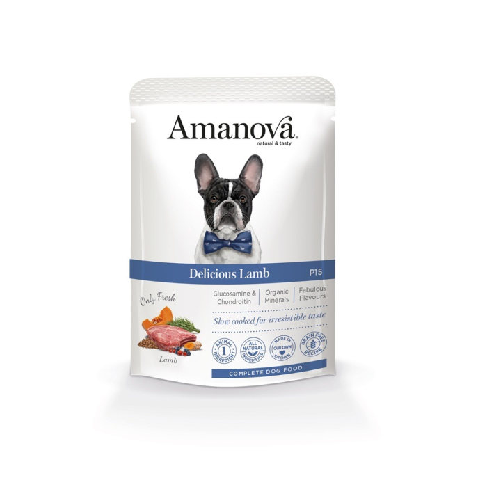 Amanova Dog Adult - Delicious Lamb & Pumpkin Grain Free - Lamm & Kürbis