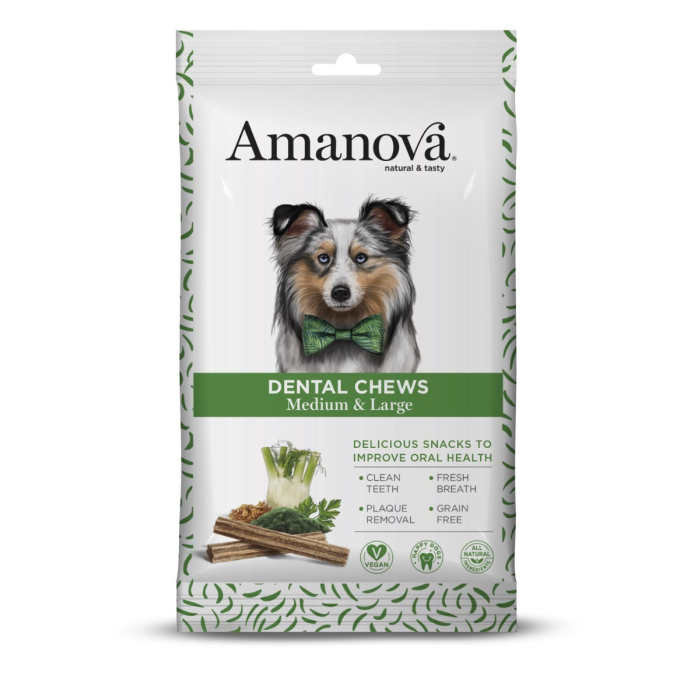 Amanova Dental Chews - Medium & Large (Vegan)