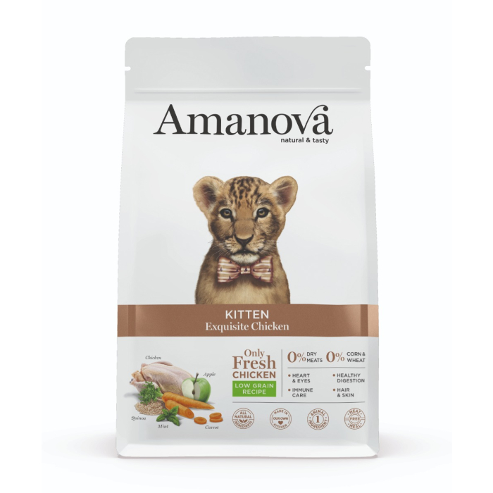 Amanova Kitten - Exquisite Chicken Low Grain - Huhn