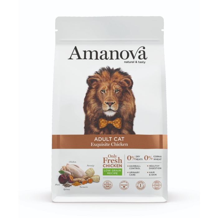 Amanova Cat Adult - Exquisite Chicken Low Grain - Huhn