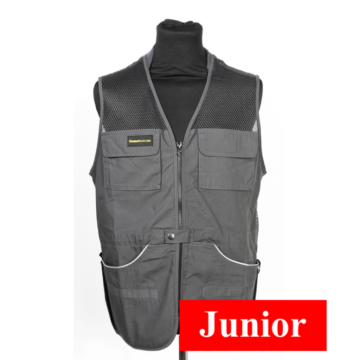 COMET Dog Gilet Clima JUNIOR, grau | Für Kinder + Jugendliche