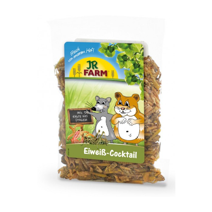 JR Farm Nager Eiweiss-Cocktail, 10g | Nahrungsergänzung