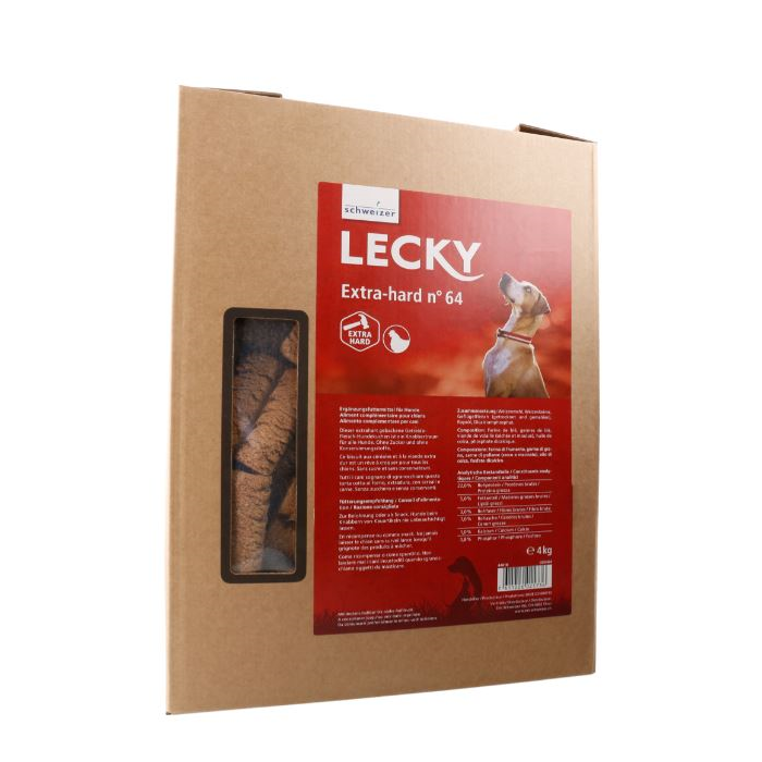 LECKY Extra-hard Nr. 64 für kleine Hunde | Biskuits 