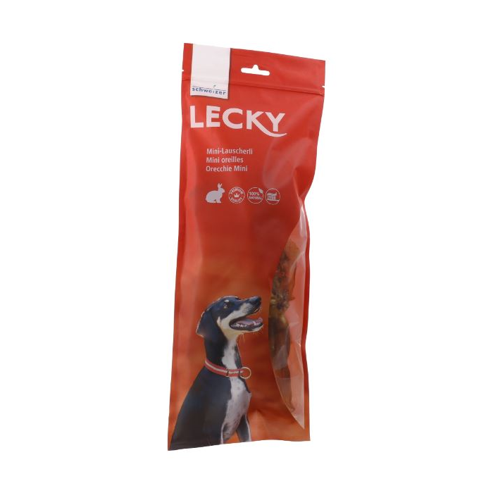 LECKY Mini-Lauscherli ohne Fell - 6x80g