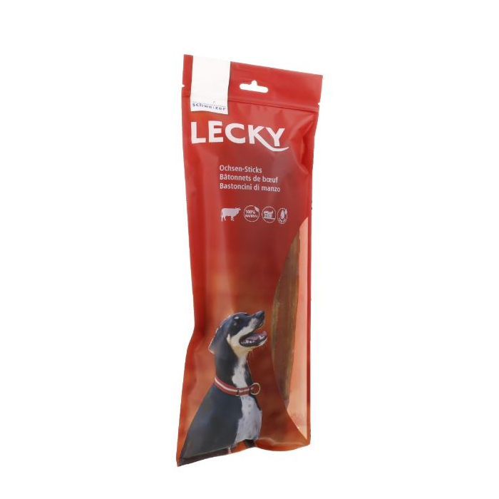 LECKY Ochsen-Sticks 30 cm | Kauartikel