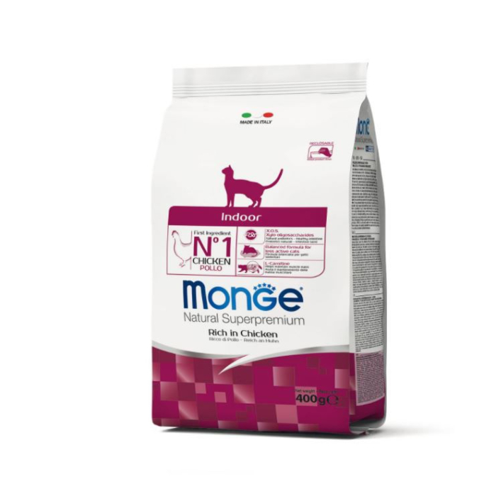 DE Monge Natural Superpremium Indoor - Huhn | Katzen-Trockenfutter