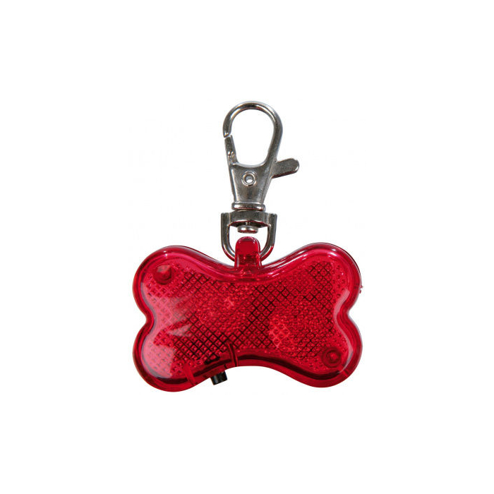Safer Life Flasher für Hunde, rot