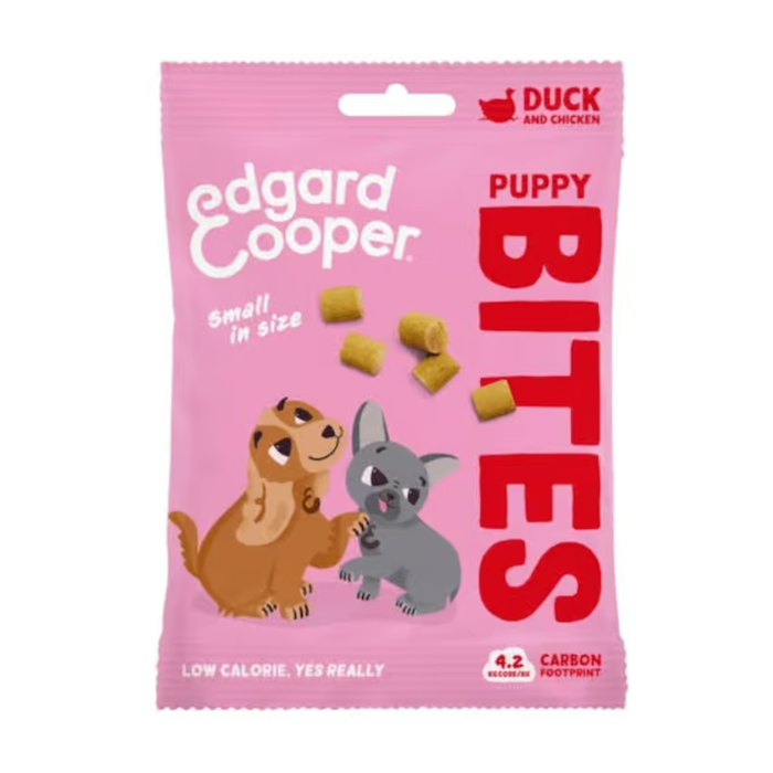Edgard & Cooper Canine Puppy Bites Ente+Huhn