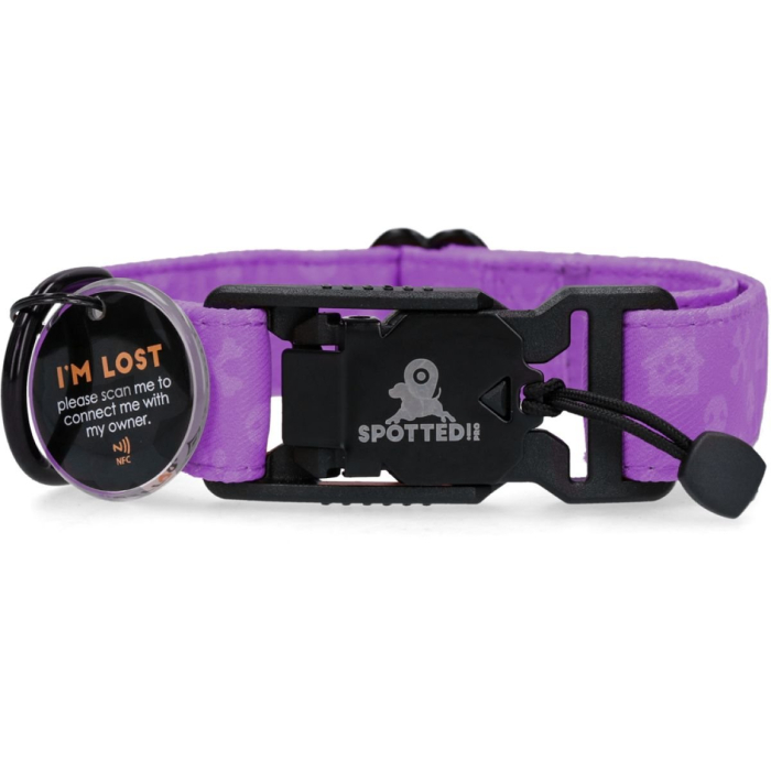 HO Spotted! PRO Hunde-Halsband lila Gr. S - 40cm