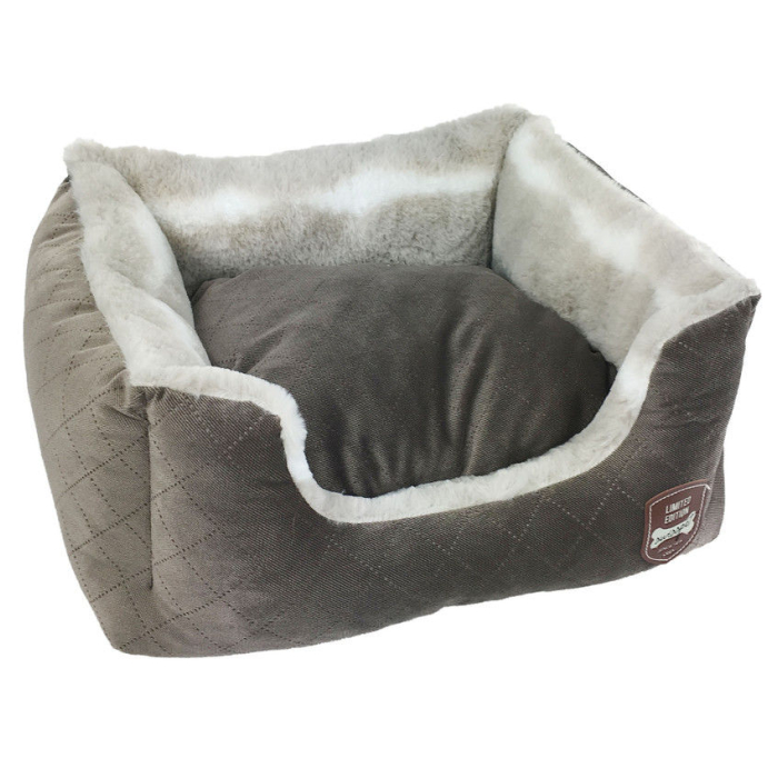 swisspet Hunde- & Katzenbett Snow, braun