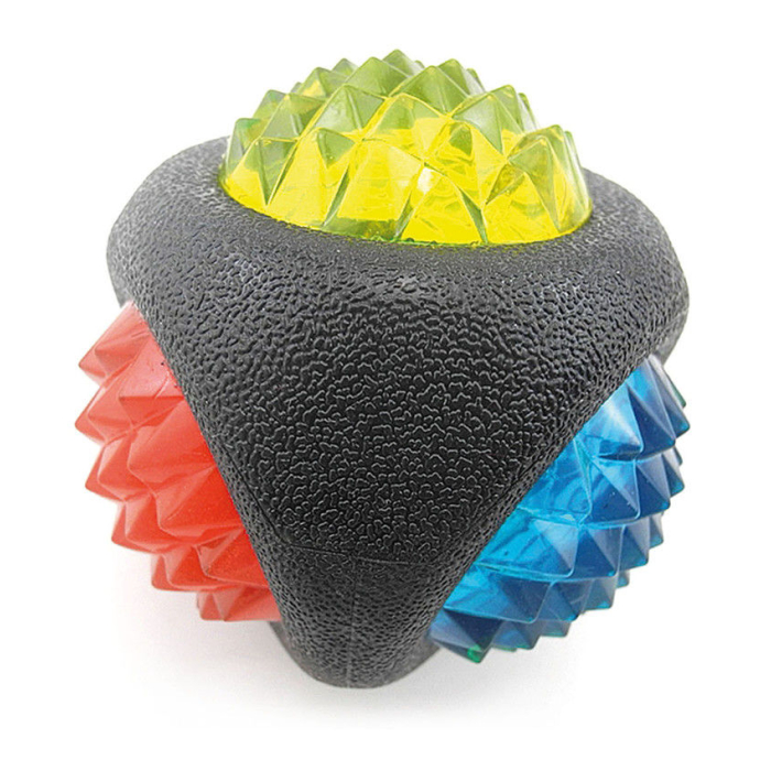 swisspet LED Dental Diamond Ball, rot-blau-gelb-grün