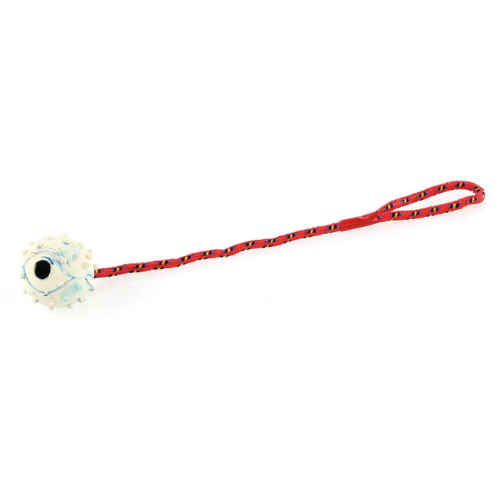 swisspet Noppenball mit Seil+Glocke