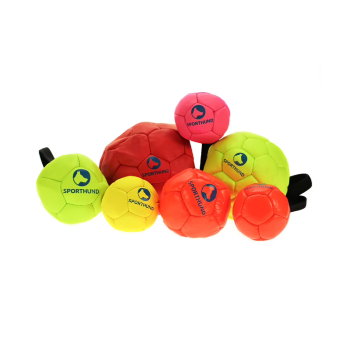 SH Trainingsball mit Handschlaufe | für Hunde