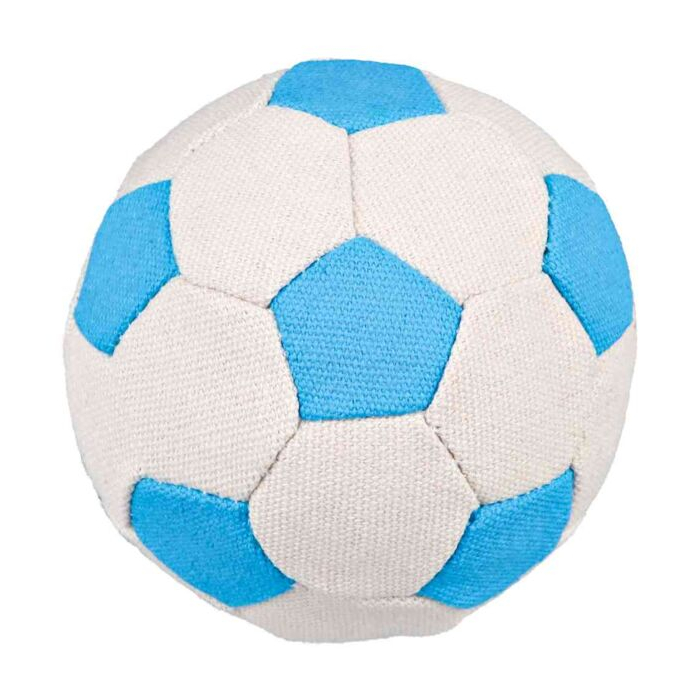 Trixie Canvas-Ball, blau