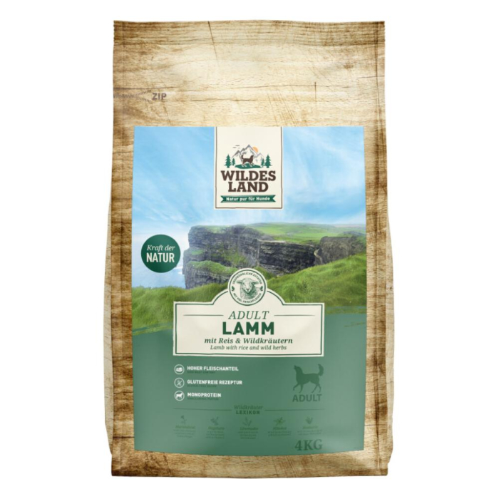 Wildes Land Adult Lamm und Reis