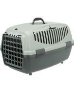 Trixie Be Eco Transportbox Capri, anthrazit/grau-grün | Für Hunde und Katzen