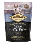 Carnilove Canine Puppy Lachs + Truthahn | Welpen-Trockenfutter 