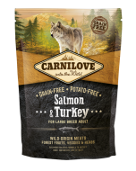 Carnilove Canine Adult Large Breed Lachs + Truthahn | Hunde-Trockenfutter 