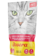 Josera Paté Gulasch vom Rind+Huhn - 16 x 85 g | Nassfutter für Katzen