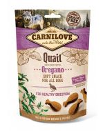Carnilove Canine - Soft Snack - Wachtel + Oregano - 10 x 200 g | Für Hunde