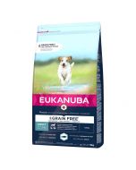 Eukanuba Grain Free Adult Small/Medium mit Lachs