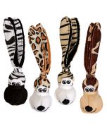 Karlie KONG Floppy Ears Wubba - Zebra, Leopard, Tiger, Giraffe