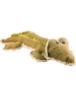 Pawise "Real Tuff" Stoff-Krokodil für Hunde, 38cm