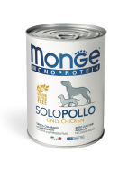 DE Monge Speciality Line Monoprotein Paté, Dose - Huhn, 24 x 400g | Hundefutter