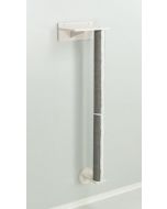 Trixie Wand-Set 1, Stamm mit Wandhaltern, 35×130×25cm, weiss/grau