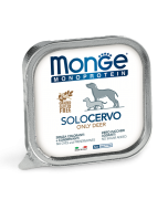 DE Monge Speciality Line Monoprotein Paté - HIrsch, 24 x 150g | Hundefutter