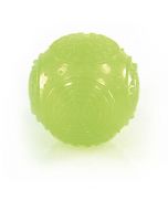 swisspet Ball Glow, grün, mit Quitscher
