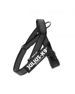 Julius-K9 Color+Gray IDC-Beltgeschirr - schwarz | Für Hunde