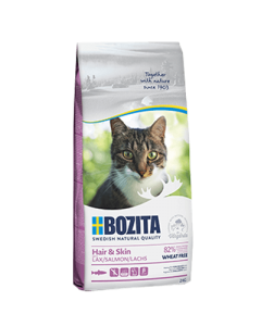 BOZITA Feline Function HAIR+SKIN Lachs, glutenfrei