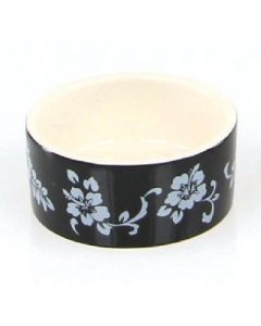 DE Keramiknapf Flower - 10x4.5cm | Für Nager