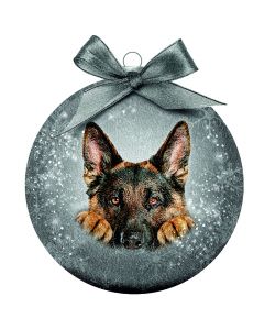 Plentygifts Weihnachtskugel Deutscher Schäferhund