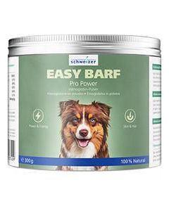 Schweizer Easy Barf Pro Power Hämoglobin Pulver, 4x300g | Ergänzungsfutter für Hunde