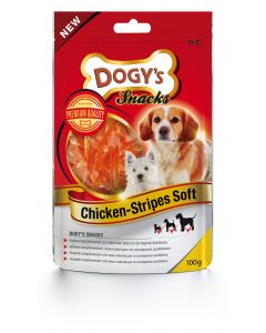 Dogy’s Chicken-Stripes Soft - 150g | Hundesnack 