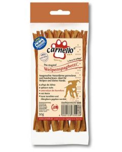 DE Carnello Welpen Spaghetti natur 12cm, Kombi-Pack 40 x 30g