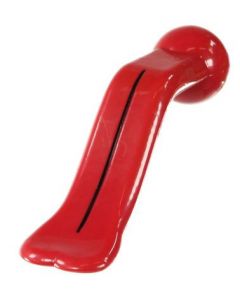 swisspet Hundespielzeug Schnullerzunge, rot - 25.4cm 