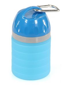 swisspet Reise-Wasserflasche Latour für Hunde, blau - 550ml